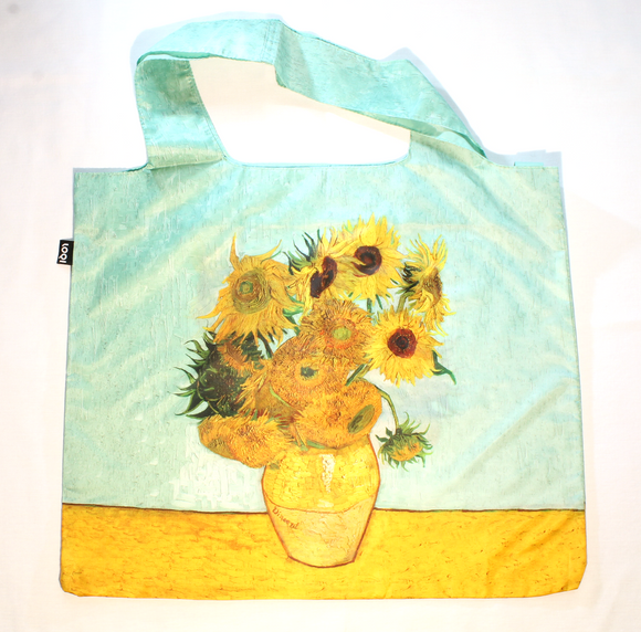 Eco Shopping Bag VAN GOGH  Vase with Sunflowers