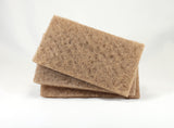 Walnut Shell Scouring Pads--3 Count