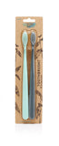 Cornstarch Toothbrushes--Grey and Mint Twinpack